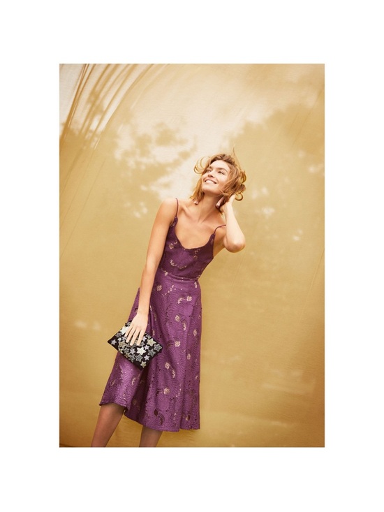 Moulinette Soeurs Dresses & Skirts - Worn once! Anthropologie Moulinette Soeurs
Purple Lace Dress